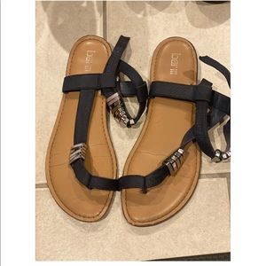 Navy Blue Sandals